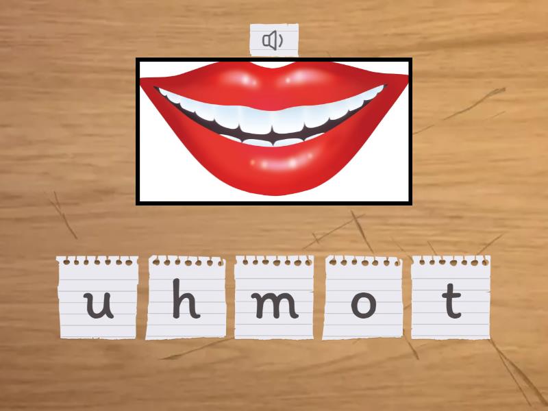 Mouth verbs les1 pt 1 - Anagram