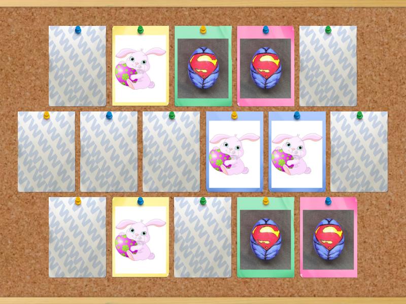 Copia pasqua: memory - Matching pairs