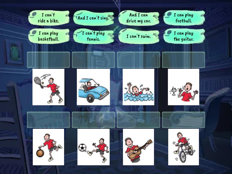 Kid's Box 1 Unit 9 - Match up