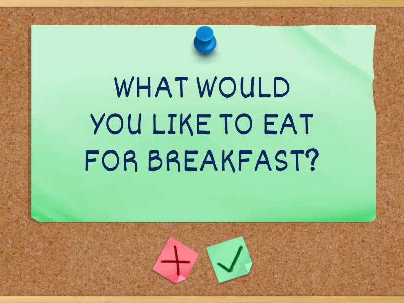 BREAKFAST - Flash cards