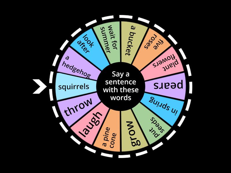 clumsy-in-the-garden-say-a-sentence-random-wheel