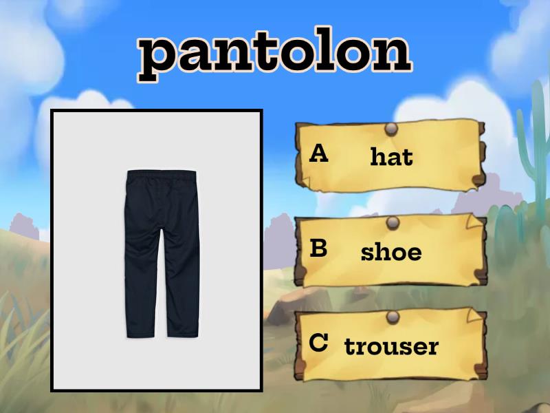 Unit 8 my clothes - Quiz