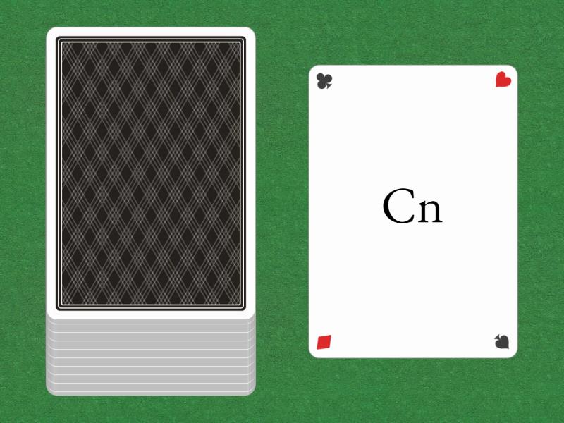 Tabla Periódica para practicar - Speaking cards