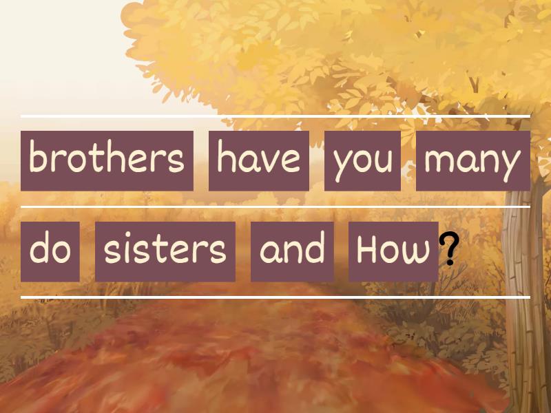 Jumbled questions - Unjumble