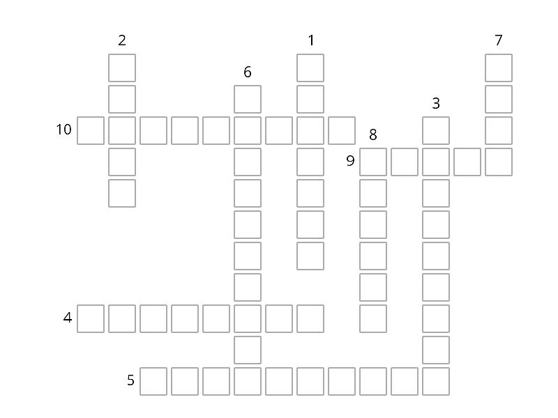car parts Crossword