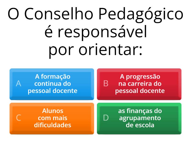 Estruturas De Orientação Educativa - Cuestionario