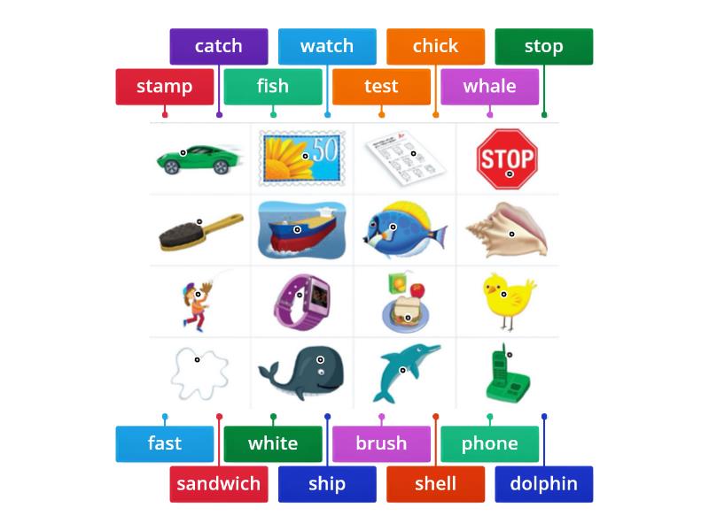 Phonics 4 - Labelled diagram