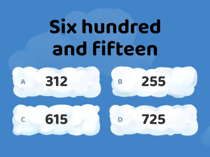 Numbers - Quiz