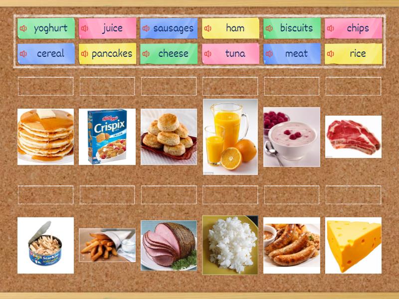 Go getter 2 Unit 2.1 Food - Match up