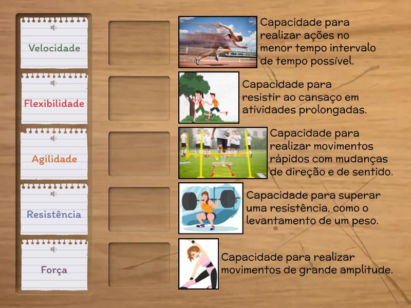 Capacidade Físicas - Associação