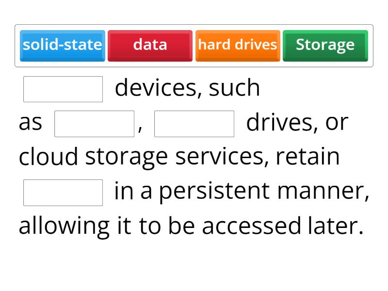 Evaluation - Complete the sentence