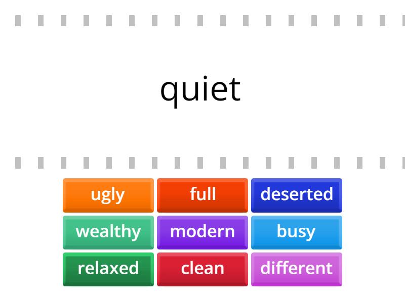 Spotlight 6 Module 7_opposites* - Find the match