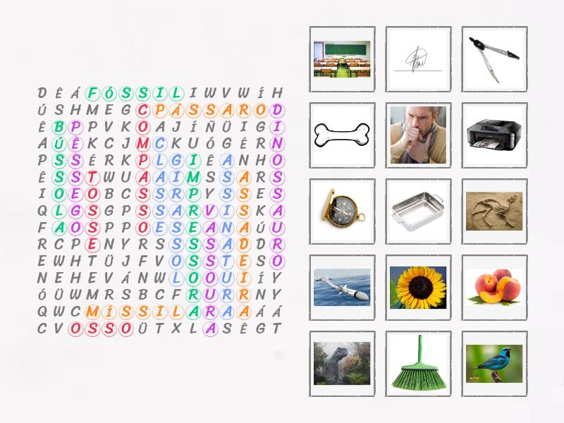 Caça palavras SS - Wordsearch