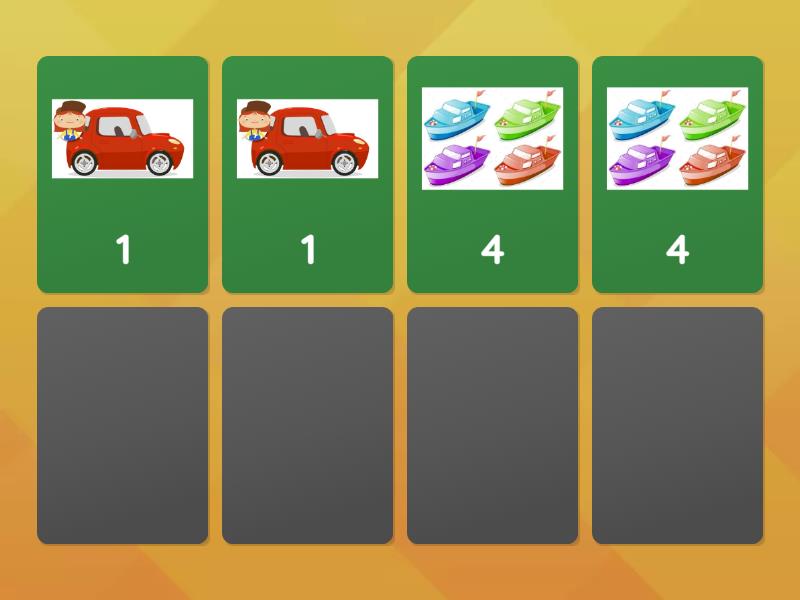 Number 4 - Matching pairs