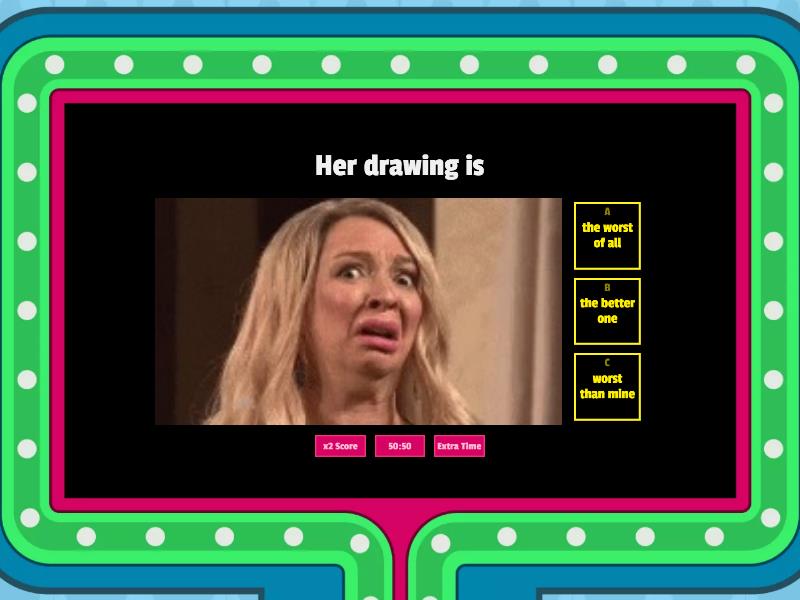 Irregular Adjectives - Comparatives and Superlatives (9) - Gameshow quiz