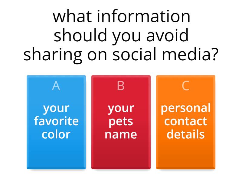 Social Media Safety Quiz