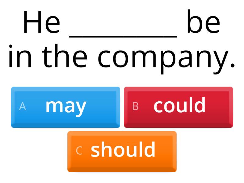 Modal verbs question rio