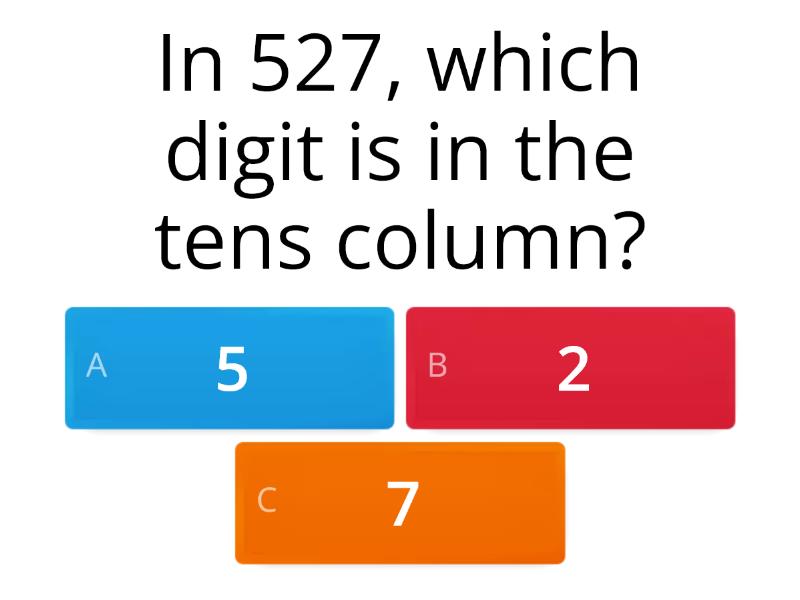 Place Value Practice - Quiz