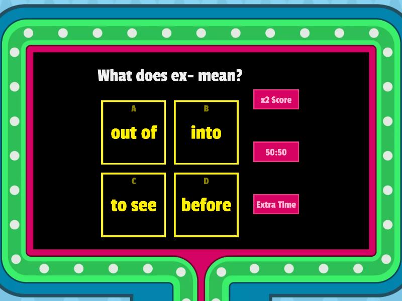 prefixes-and-roots-gameshow-quiz