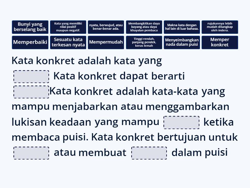Kel. 1 (Kata Konkret, Kata Konotatif, Ritma, dan Tipografi)) Complete