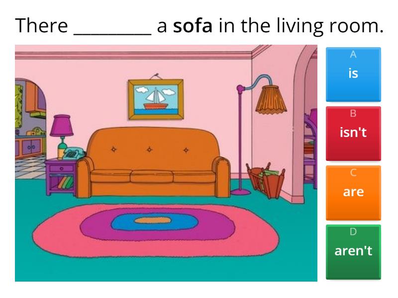 G7 Review L4 There is...There are... There isn't... There aren't.... - Quiz