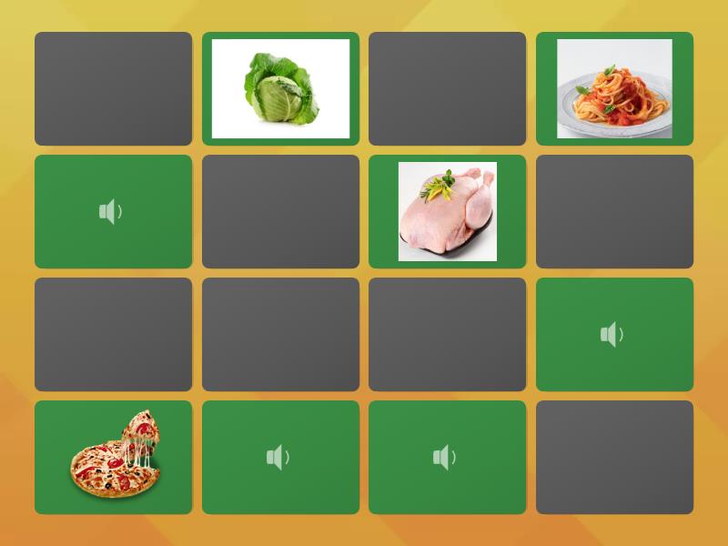 bugs team 2 unit 5 food wordwall