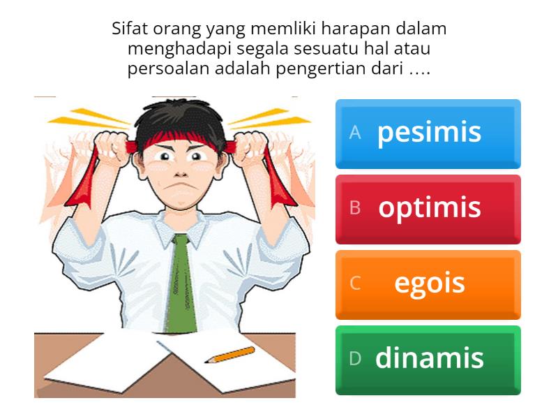 Soal Sumatif Optimis Dan Sabar Aprina Yosi Harmi - Quiz