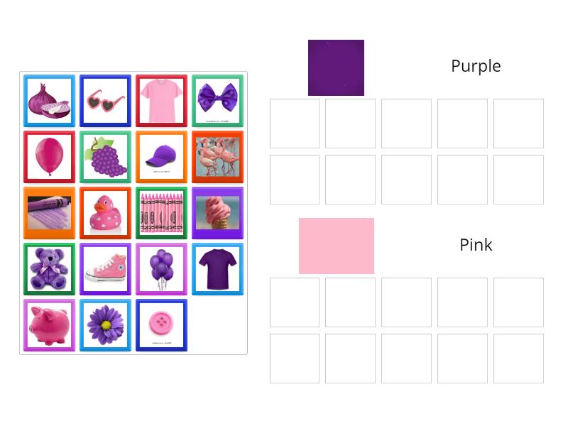 Colors - Group sort