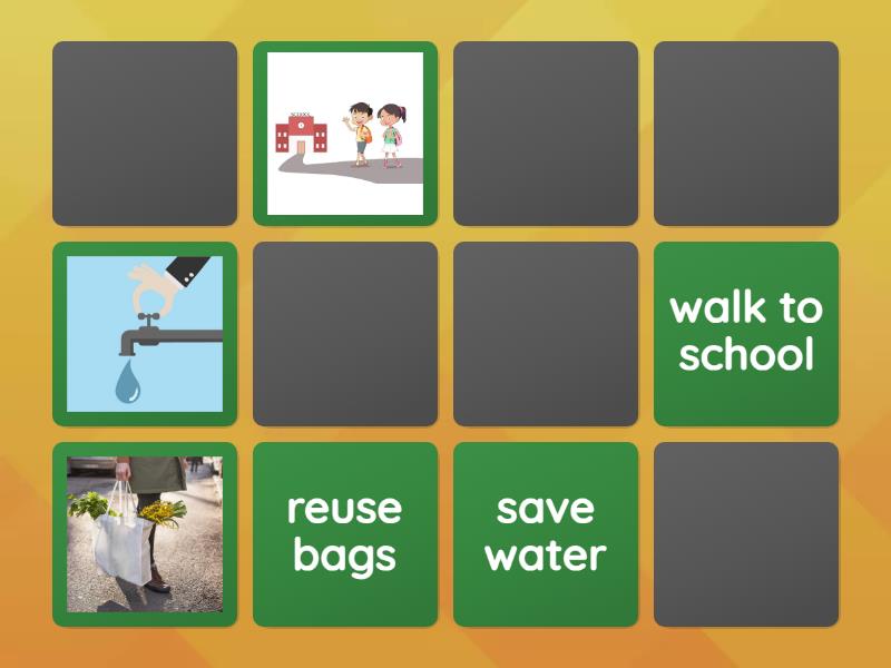 Reduce Reuse Recycle - Parejas