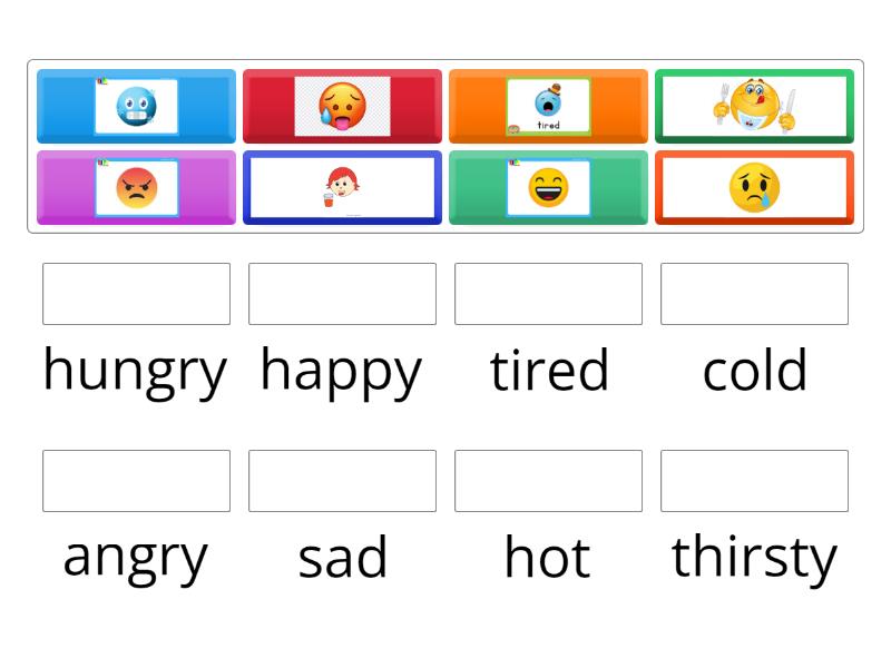 As 1 Unit 4 Feelings Match Up