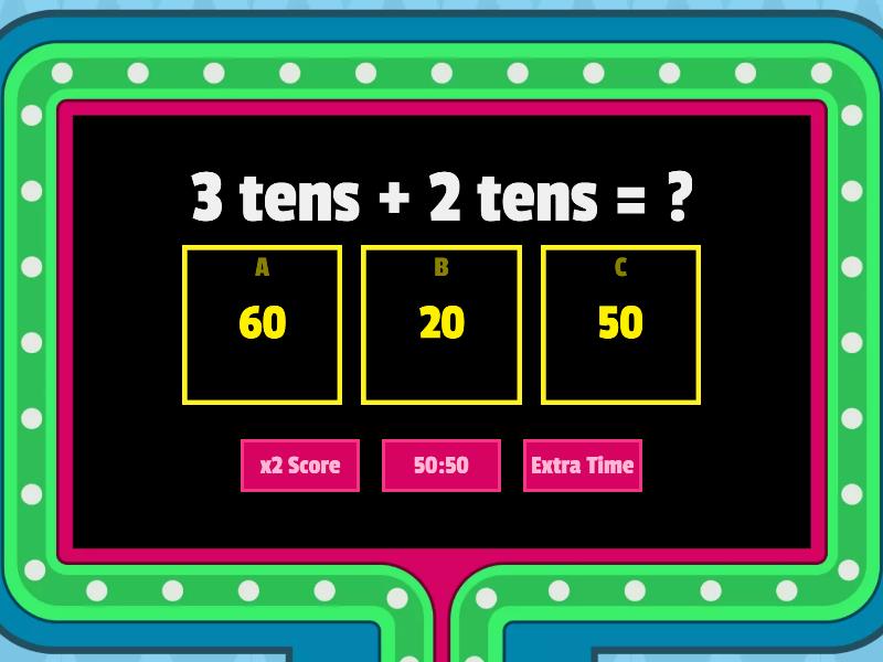 10 more than 2 tens is