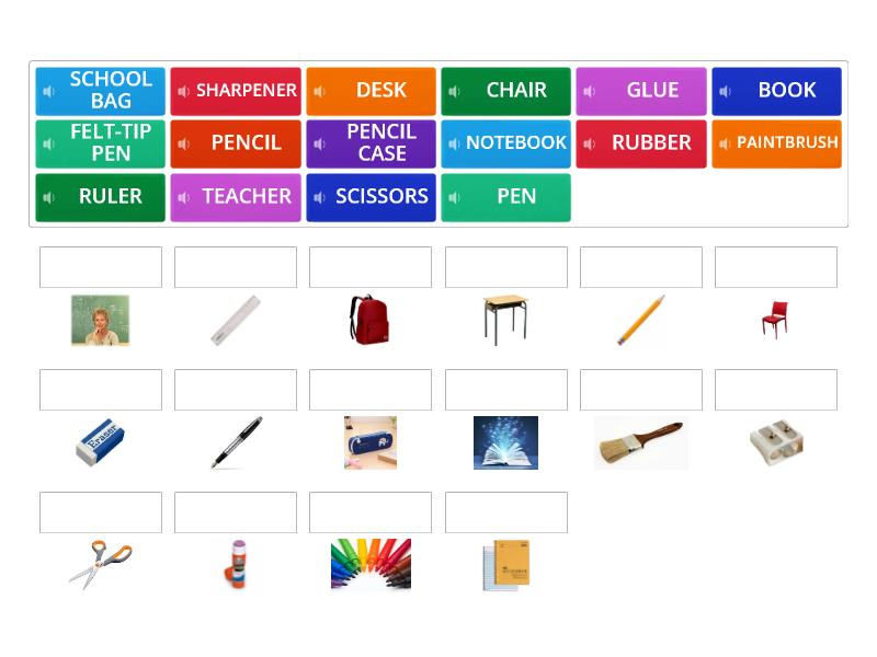 School objects - MATCH - Match up