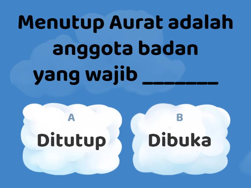 Menutup Aurat - Quiz