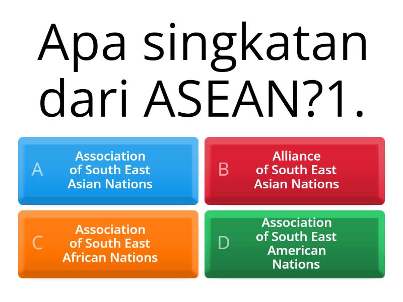 ASEAN - Quiz