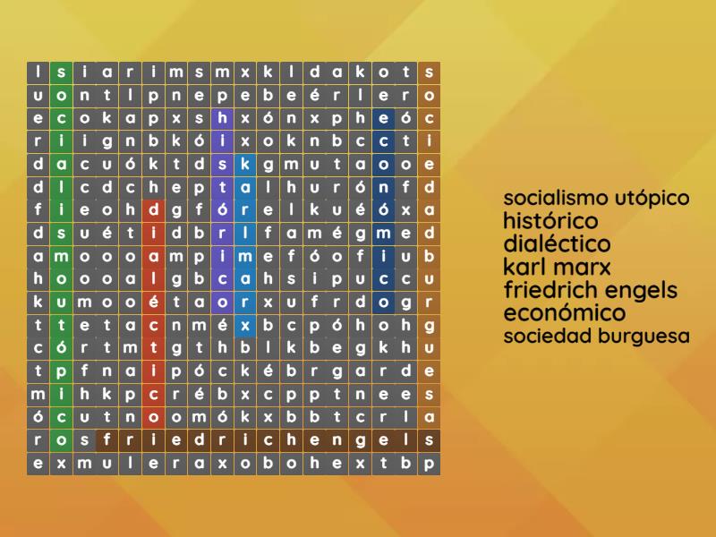 Actividad Wordsearch