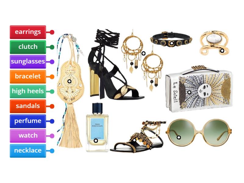Accessories - Labelled diagram