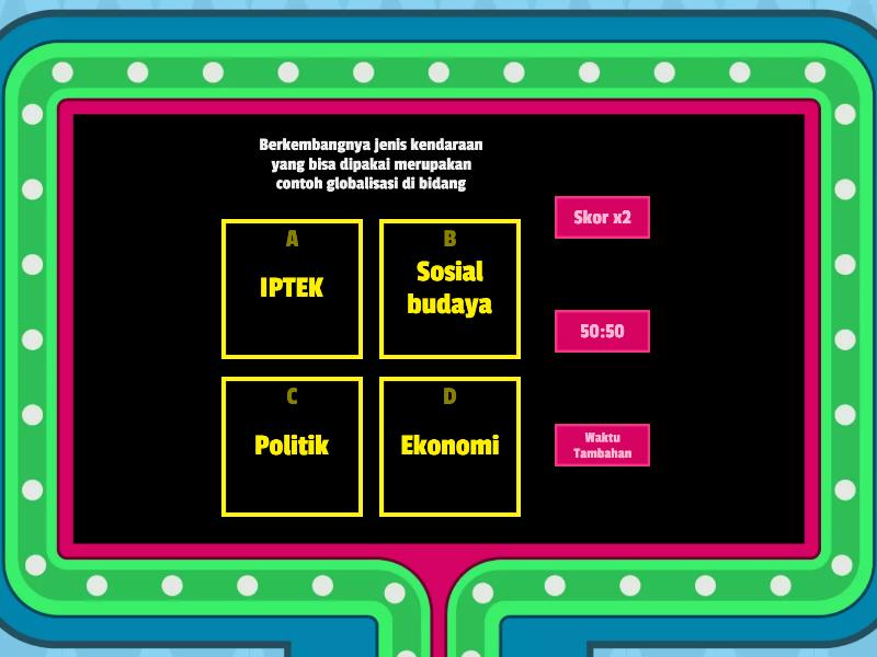 Globalisasi - Gameshow Quiz