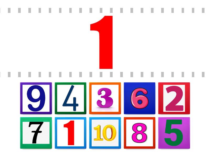 Numbers 1 to 10 - Cada oveja con su pareja