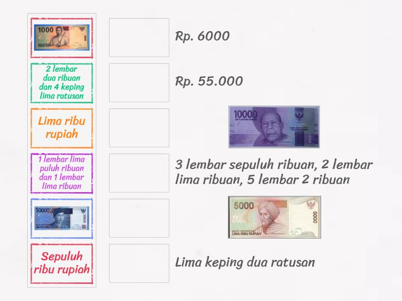 Matematika nilai mata uang - Match up