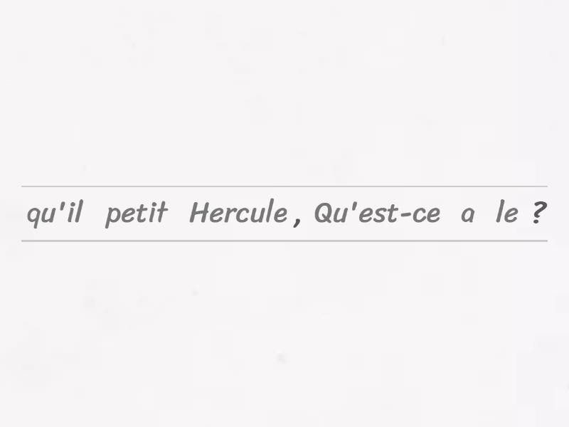 Pour exprimer ce que tu ressens Reordenar