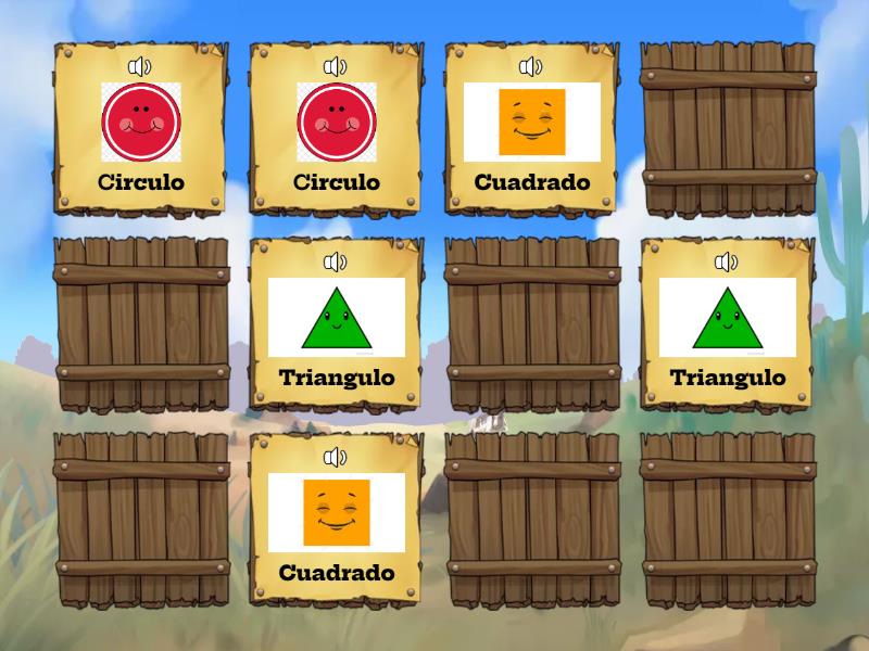 memorama de las figuras geometricas - Matching pairs