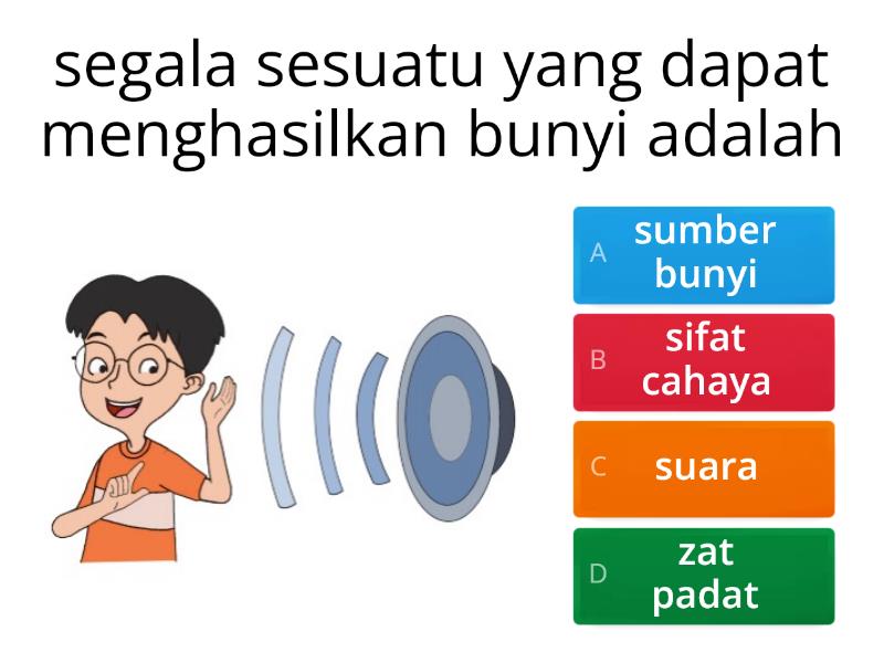 Bunyi Dan Sifatnya - Quiz