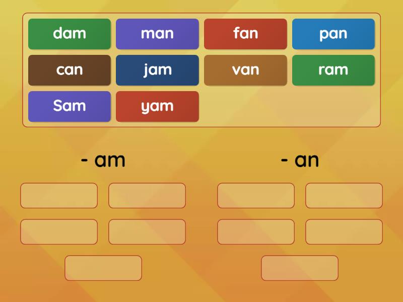 Oxford Phonics World 2 Unit 1 - Group sort