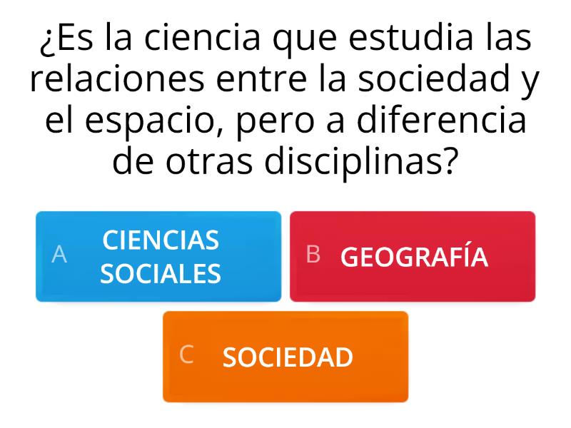 CIENCIAS SOCIALES - Quiz