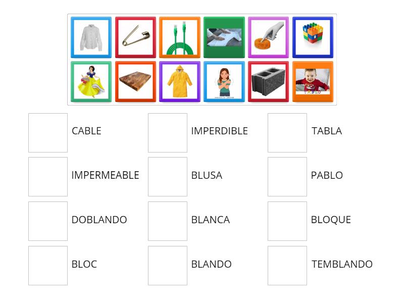 Palabras Con Bl Match Up