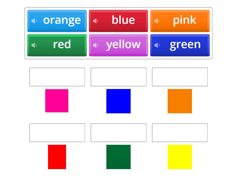 EW1 colors part 1 - Match up