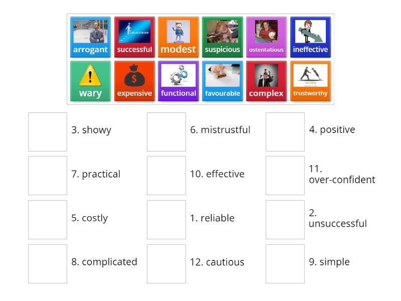 Unit 1 - first impressions - listening activity - Une las parejas