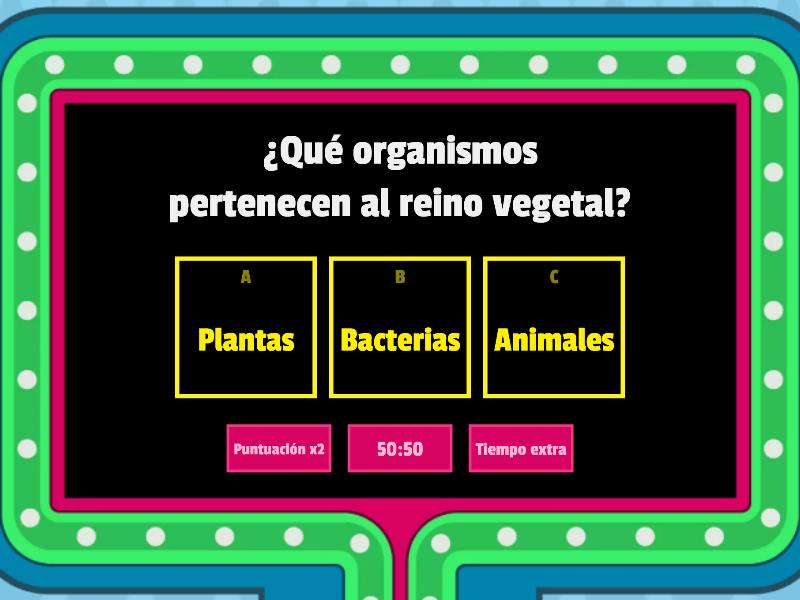 Cuestionario Del Reino Vegetal - Concurso De Preguntas