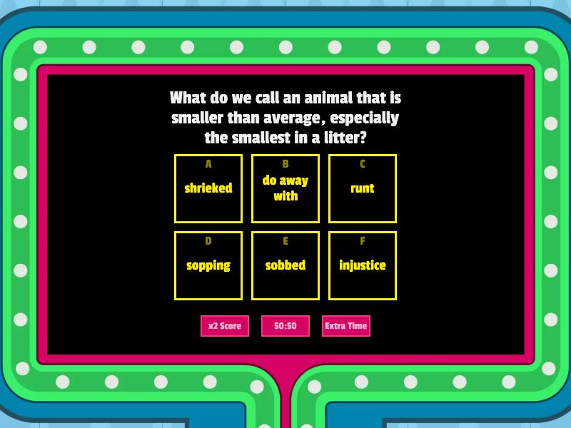 Charlotte S Web Chapter 1 Before Breakfast Gameshow Quiz