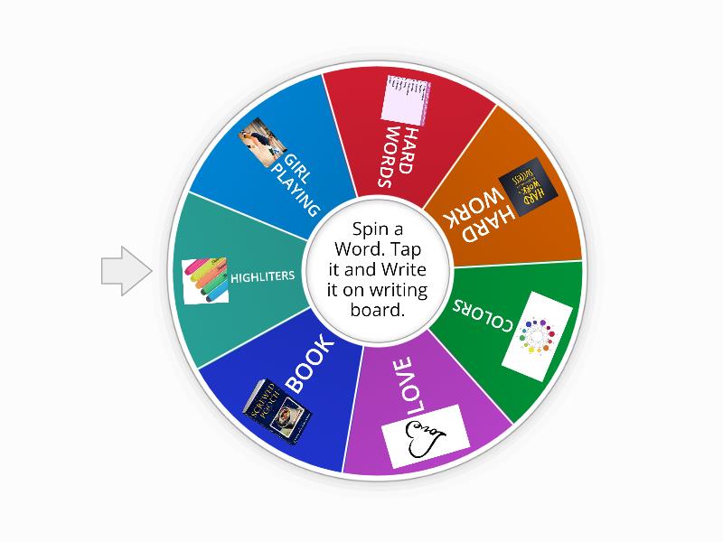 SPELL WORDS - Spin the wheel